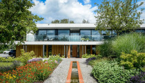 Kubistische villa met Equitone gevelbekleding in Arnhem