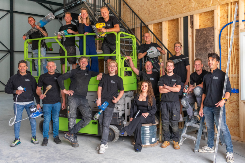 Bouwers tonen hun cijfer