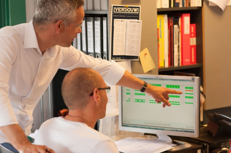 Bouwers tonen hun cijfer