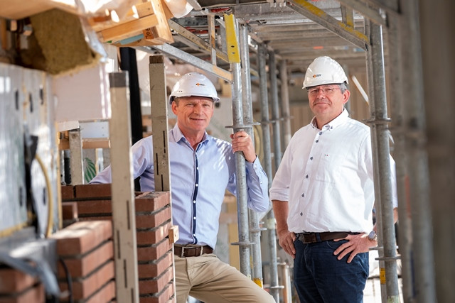 Bouwers tonen hun cijfer