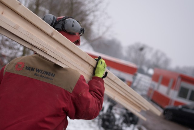 Bouwers tonen hun cijfer