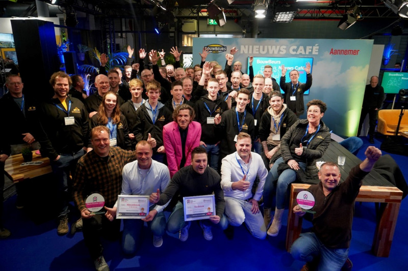 Bouwers tonen hun cijfer