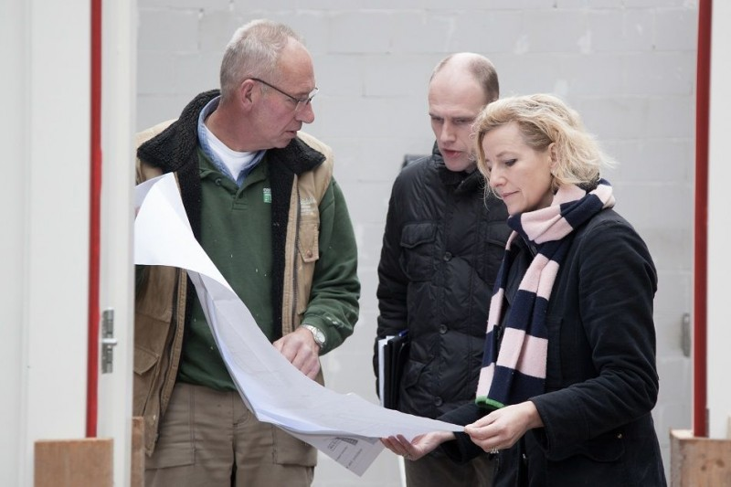 Bouwers tonen hun cijfer