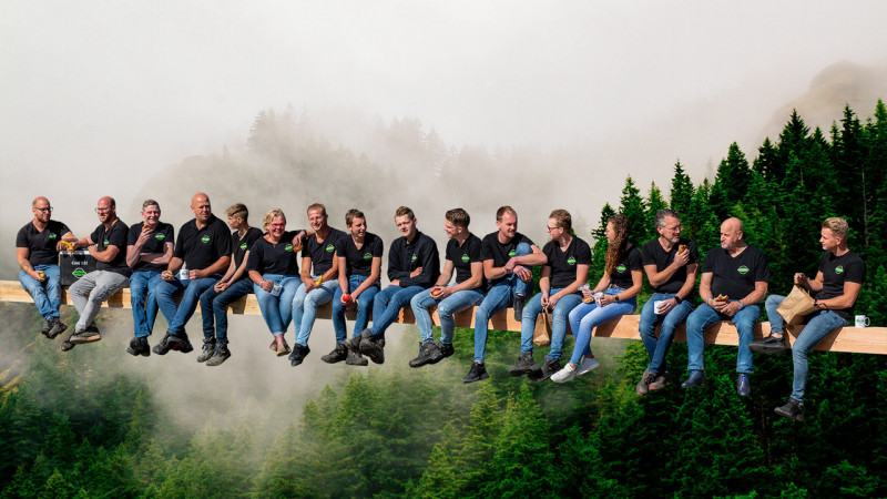 Bouwers tonen hun cijfer