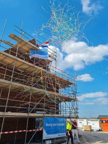 Bouwers tonen hun cijfer