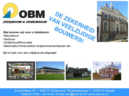 Bouwers tonen hun cijfer