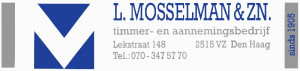 Timmer- en aannemingsbedrijf L. Mosselman & Zn