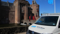 Onderhoud toegangspoort Muiderslot