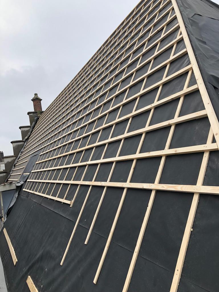 Dak renovatie/restauratie Herengracht