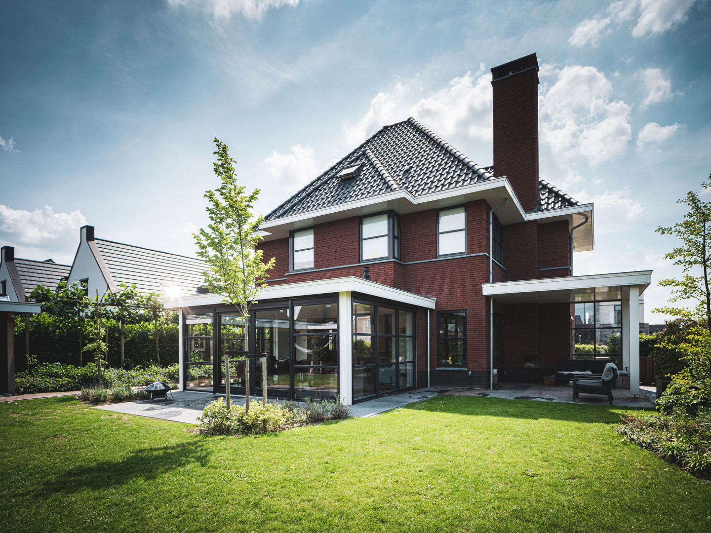 Landelijk moderne villa