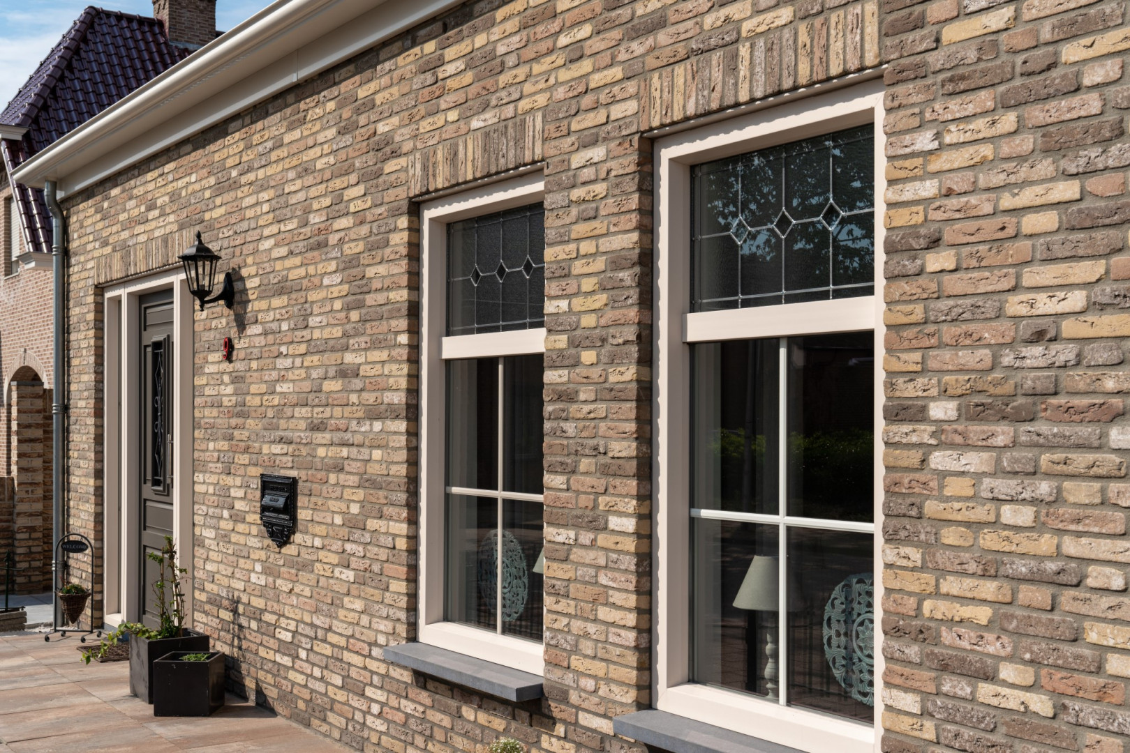 Woningrenovatie met glas in lood ramen