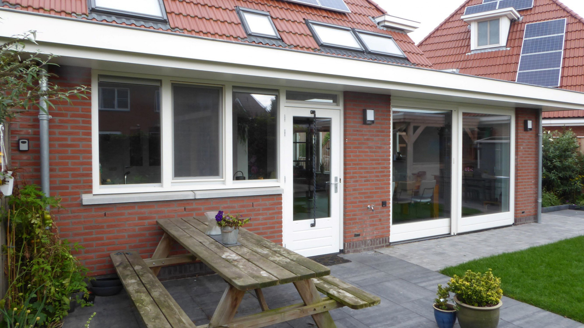 Aanbouw woning