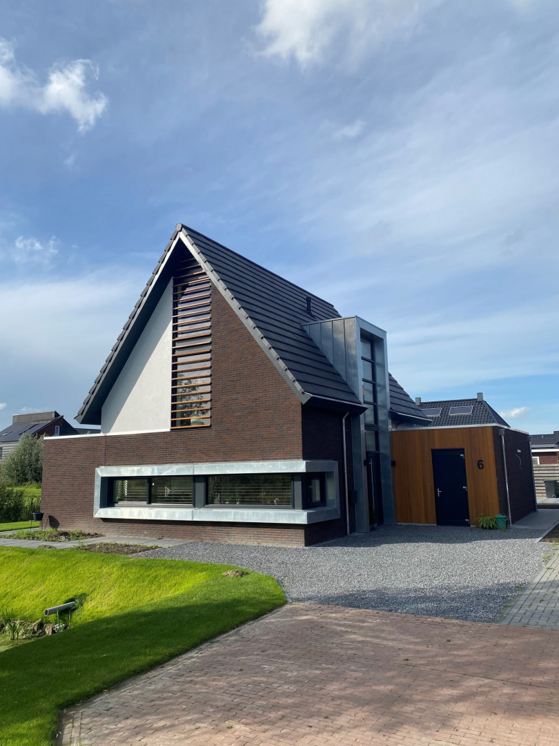 Nieuwbouw woning te Leek