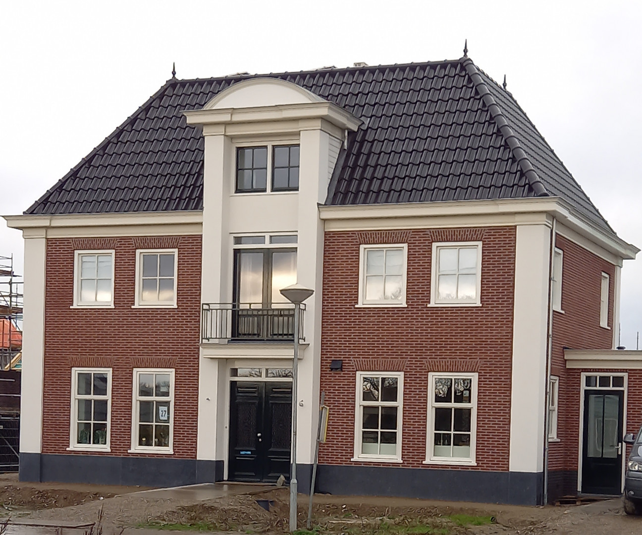 Nieuwe woning gebouwd