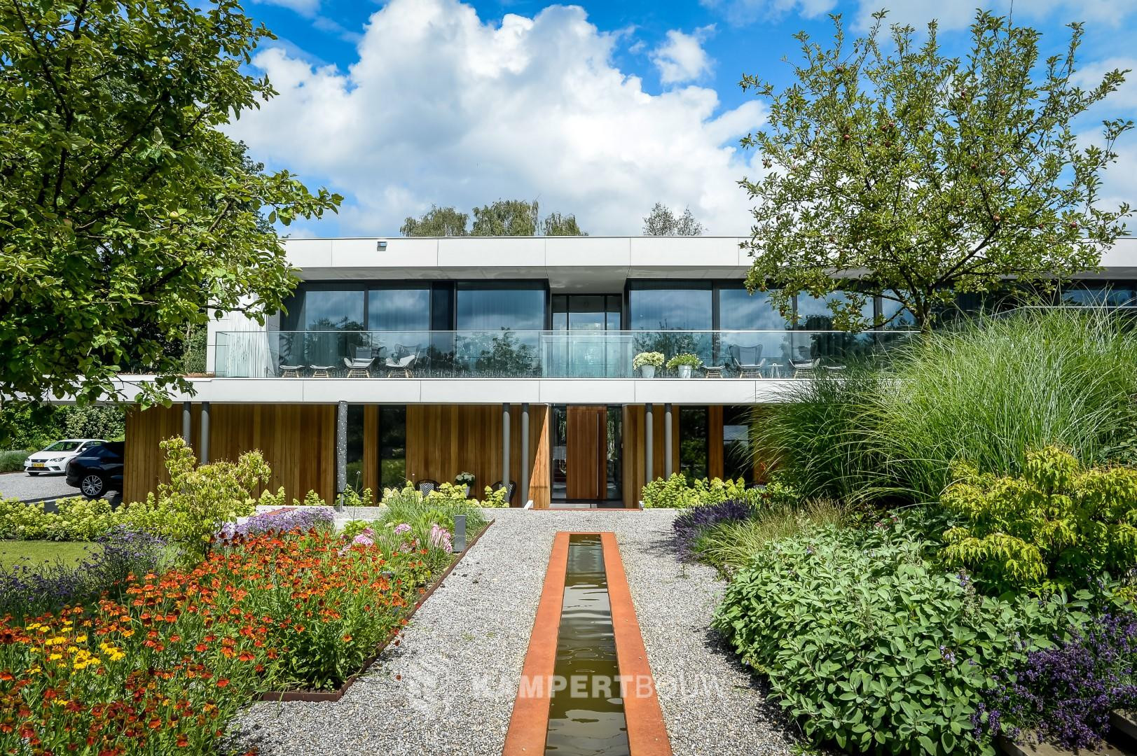 Kubistische villa met Equitone gevelbekleding in Arnhem