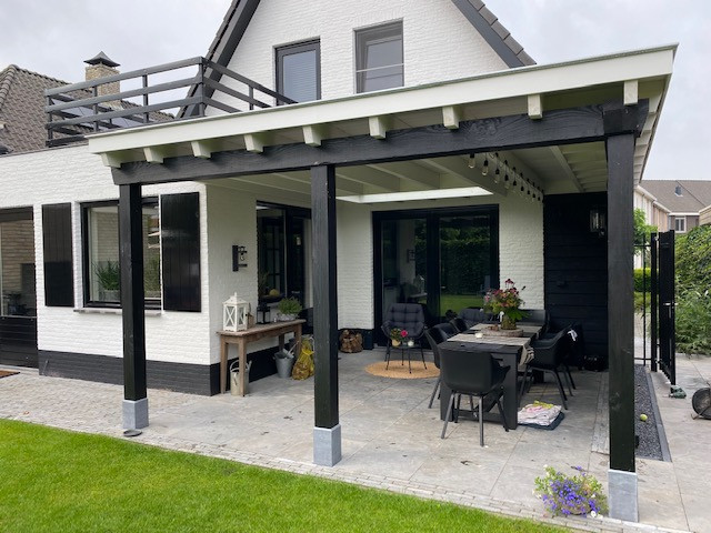 Landelijke overkapping.