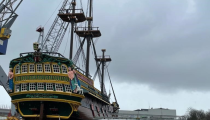 VOC schip houtrotherstel en onderhoud