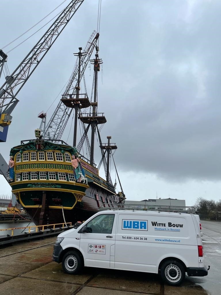 VOC schip houtrotherstel en onderhoud