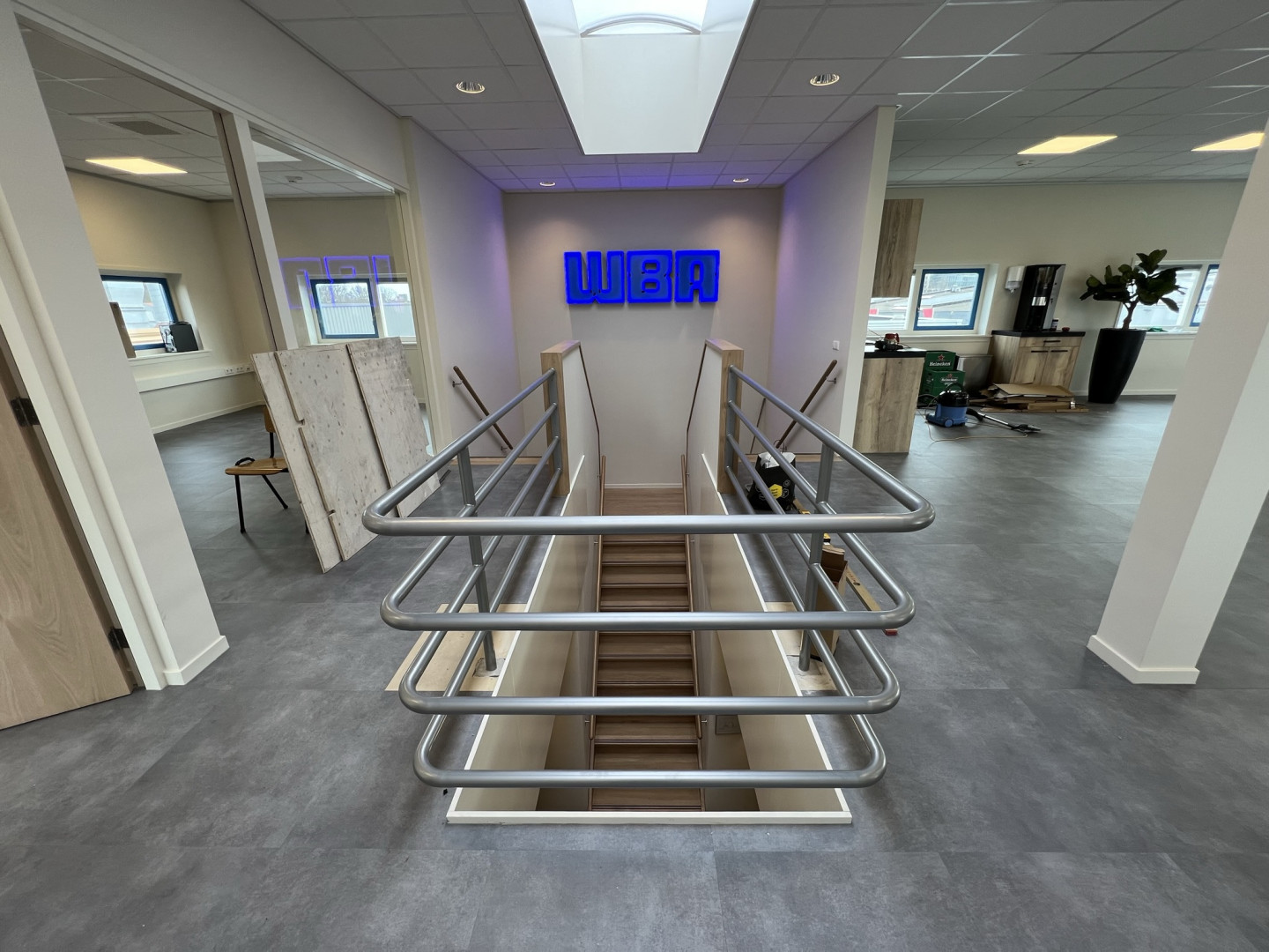 Dakopbouw kantoor Witte Bouw