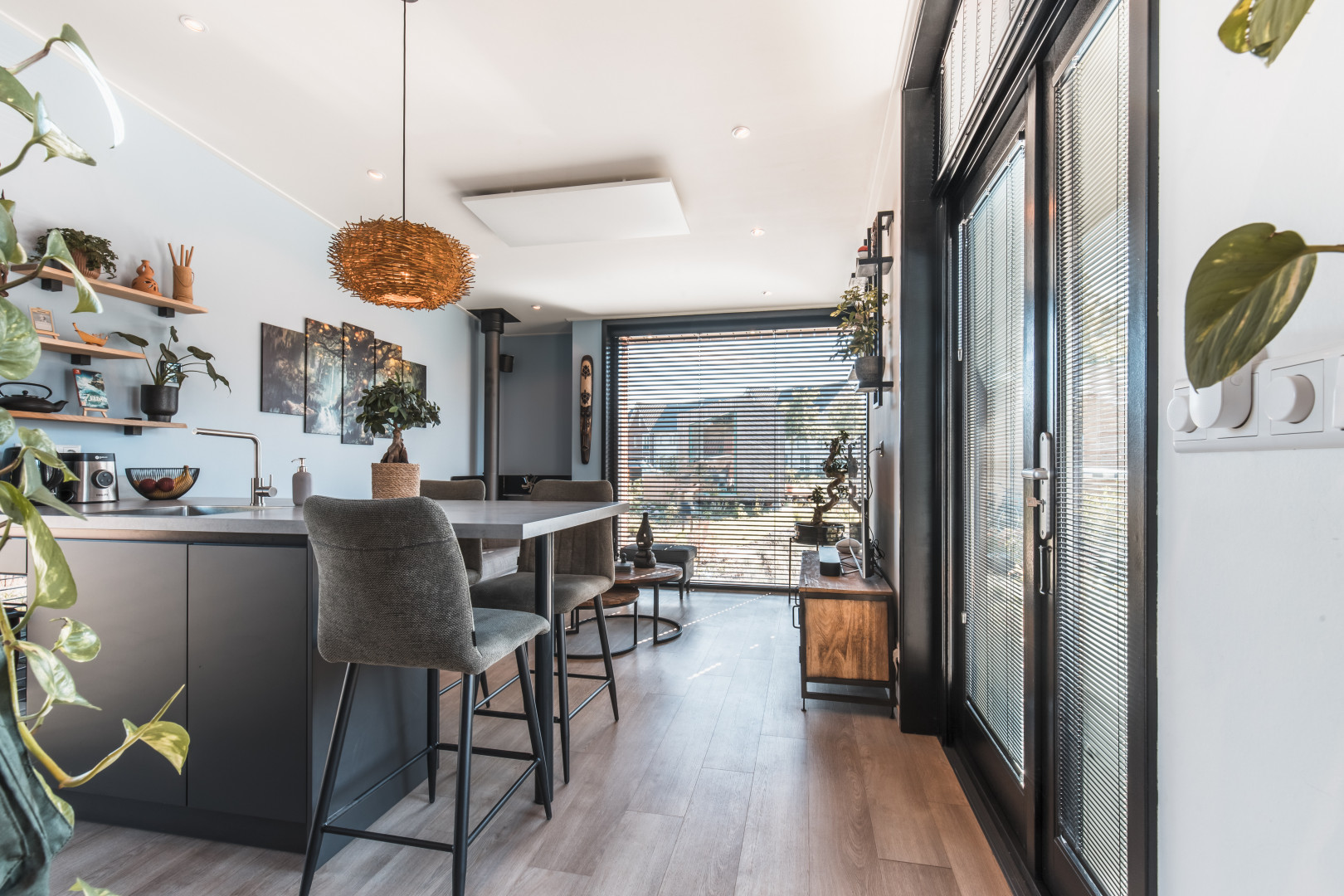 Interieur van een dutch tiny house