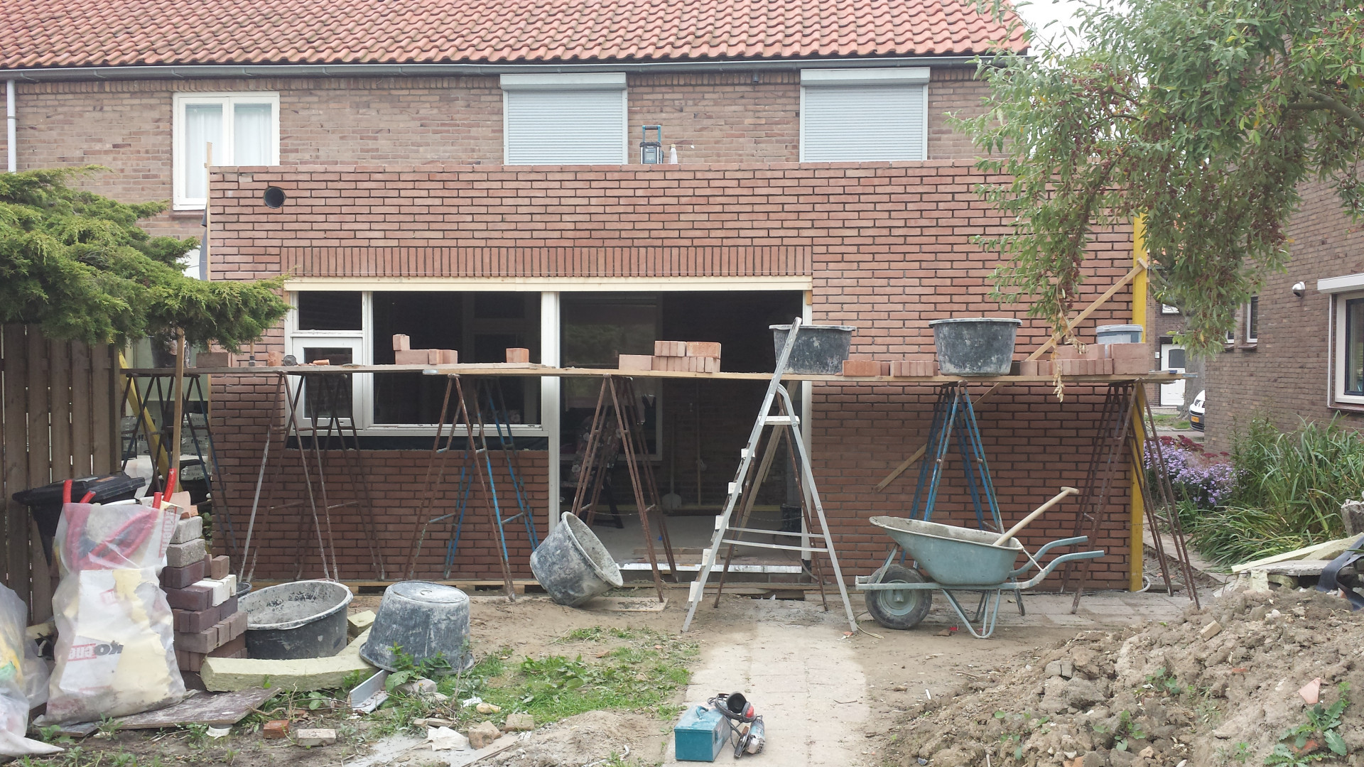 traditionelen aanbouw