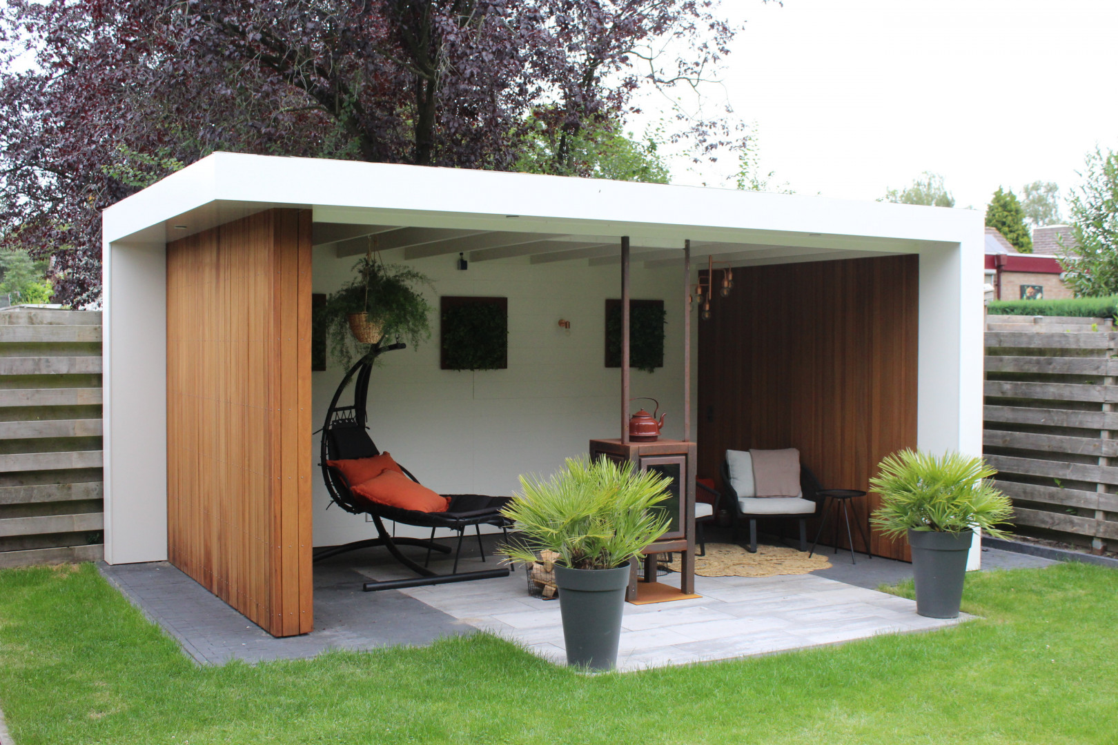 Overkapping/Tuinkamer