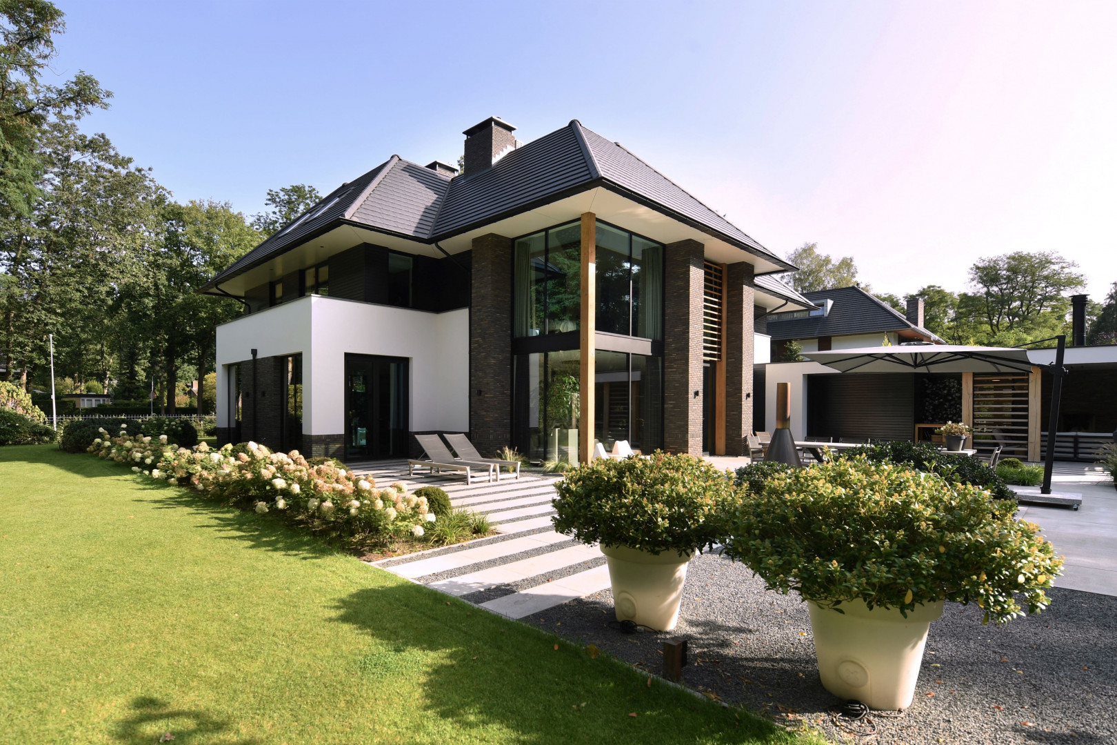 Modern herenhuis op de Utrechtse heuvelrug