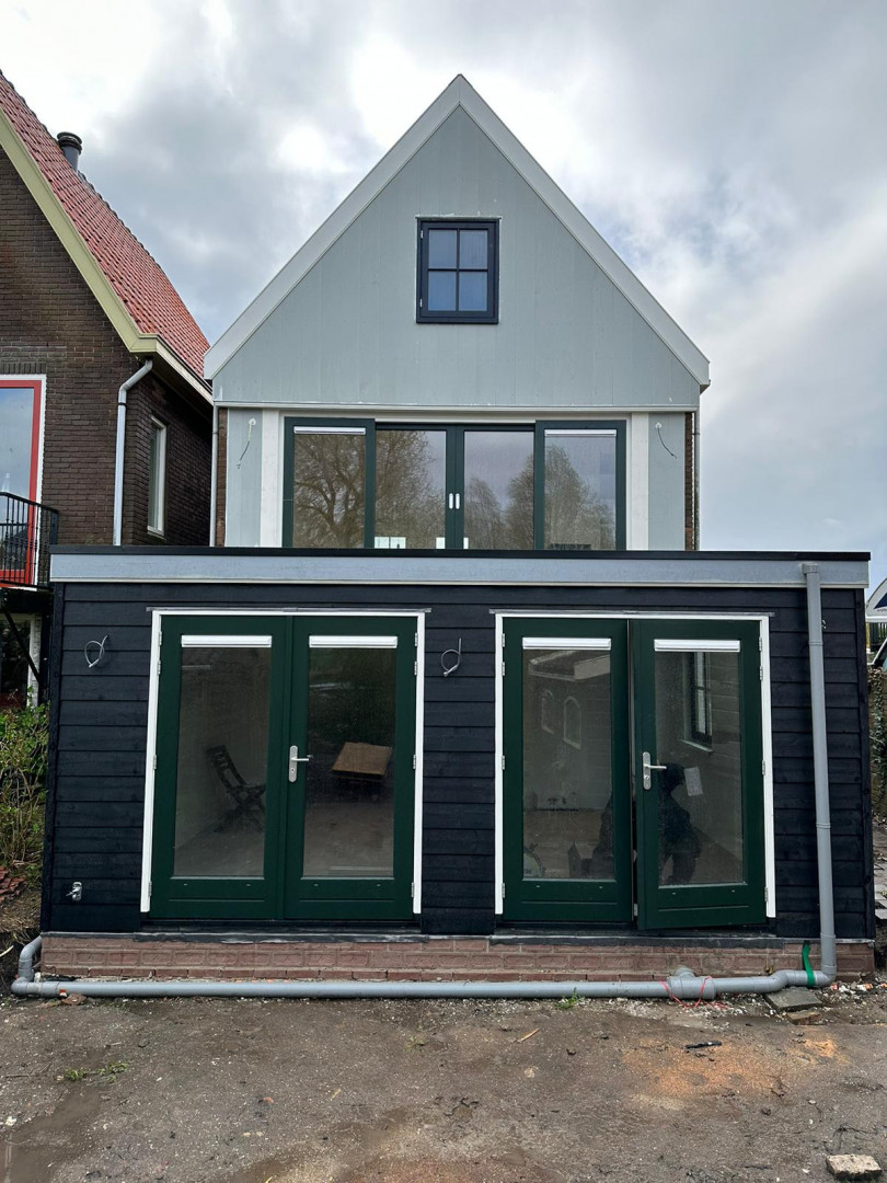 Aanbouw en vernieuwen gevels