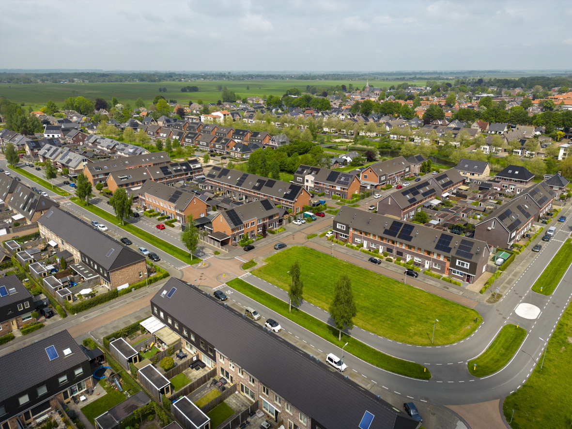 Woonwijk in Oldebroek