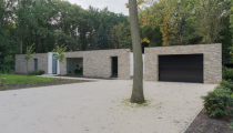 Moderne villa met atelier