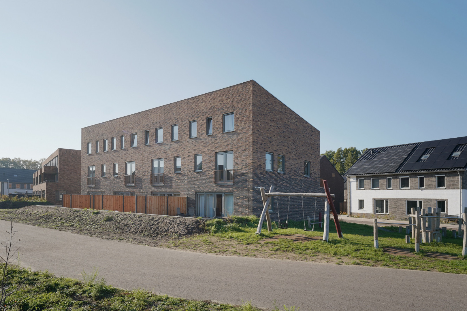 Nieuwbouw beneden-/bovenwoningen Putten
