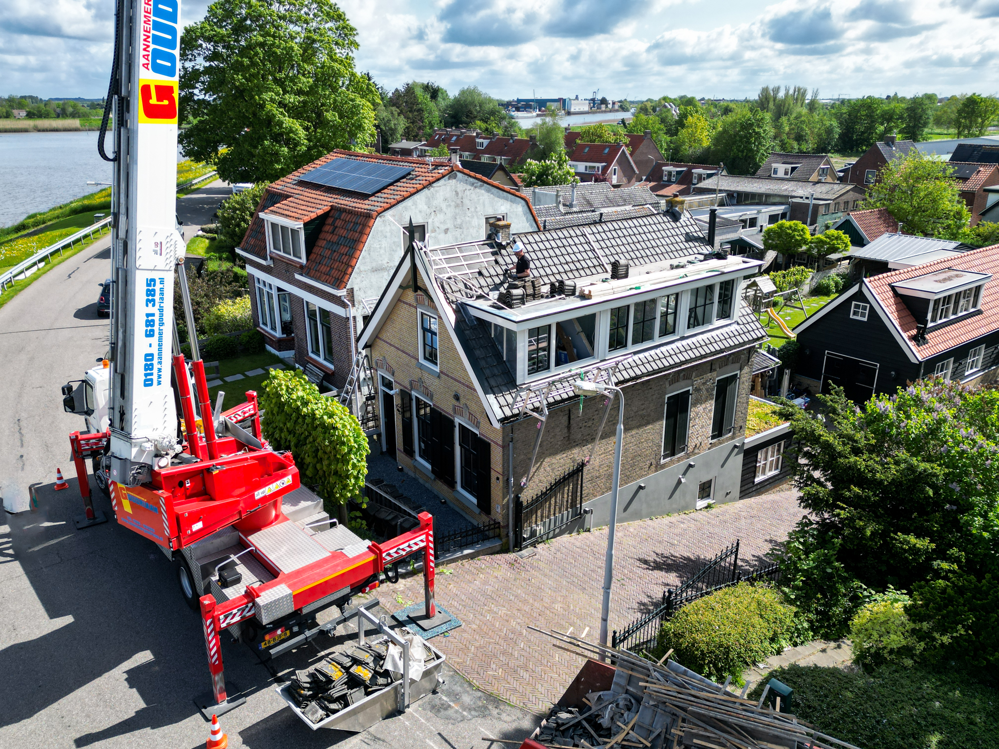 Dakkapel te Ouderkerk aan den IJssel