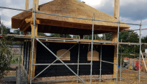 Hooiberg in aanbouw
